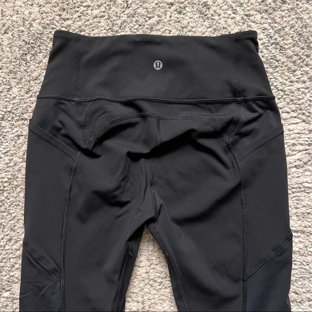 lululemon athletica All The Right Places Crop II 23" Black